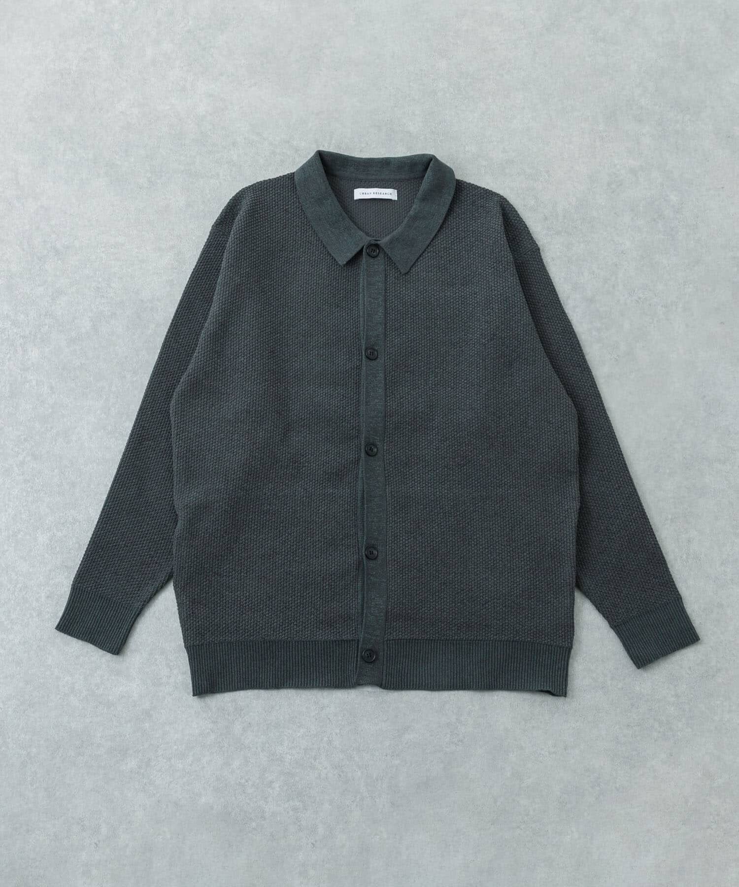 URBAN RESEARCH「モールリュクスポロカーディガン」|カーディガン|