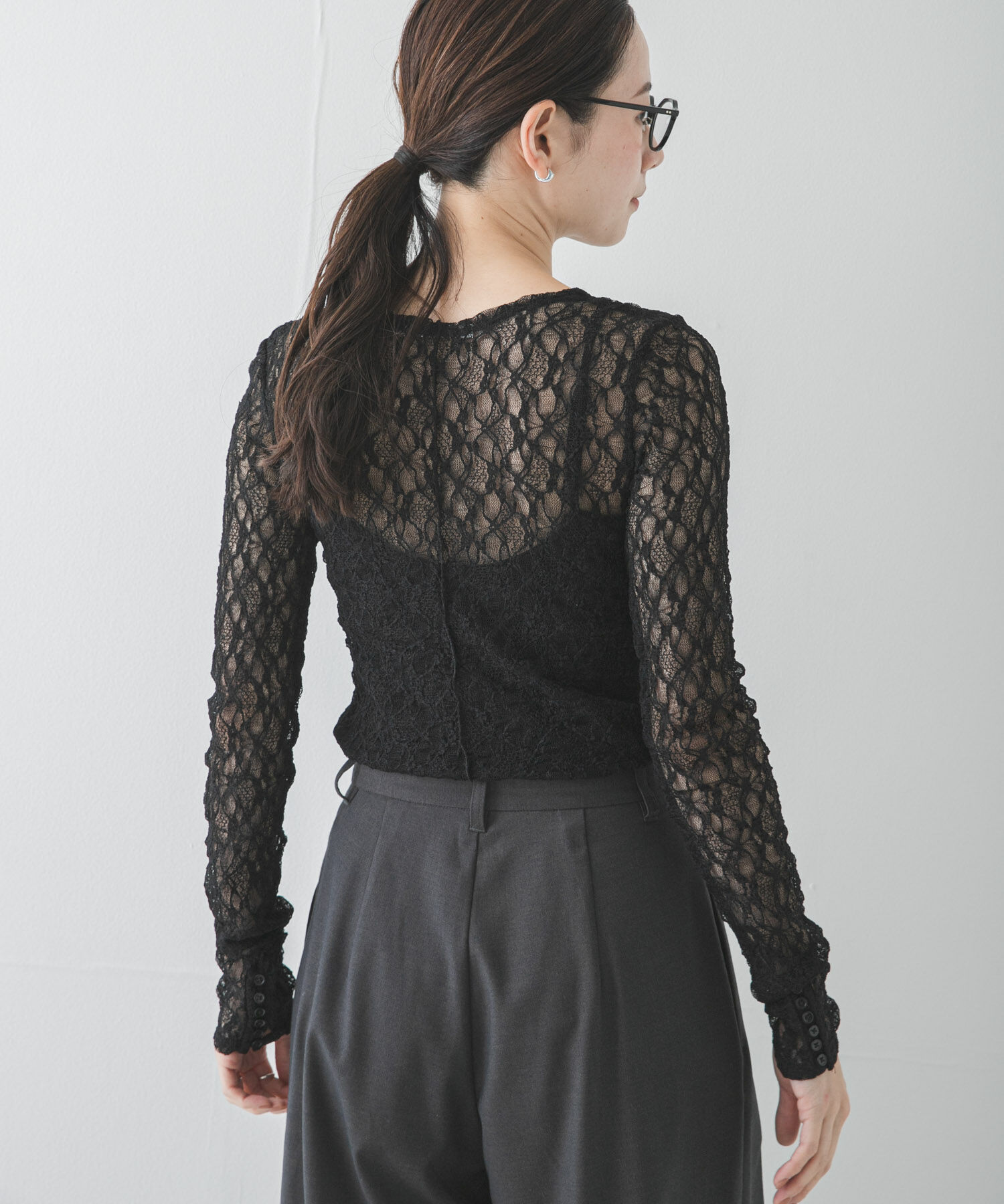 URBAN RESEARCH「ストレッチレーストップス」|Tシャツ・カットソー|