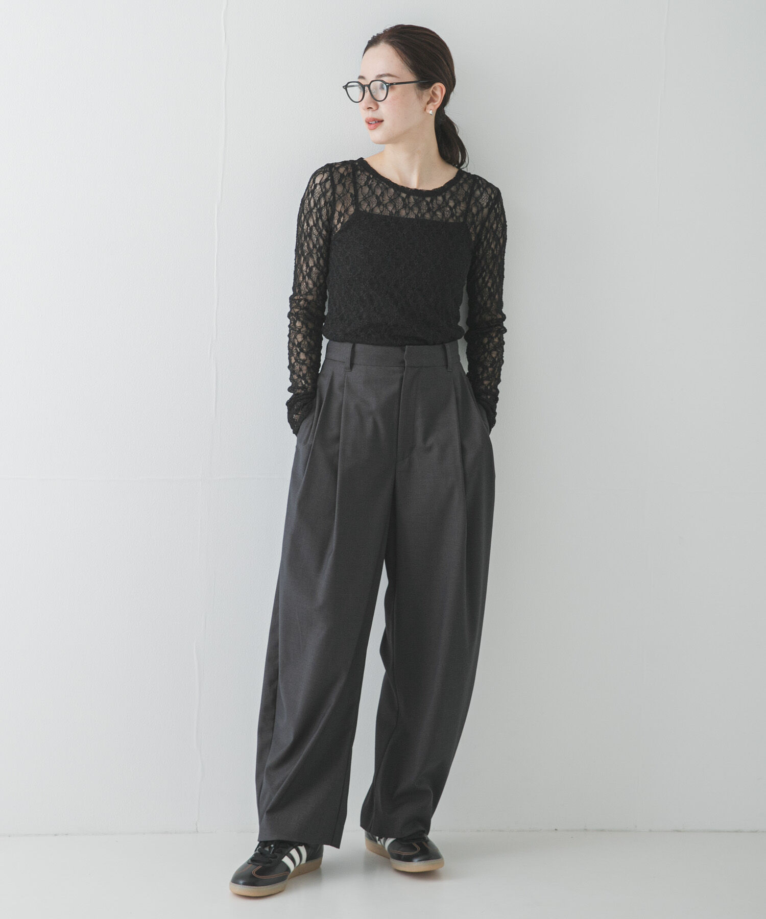 URBAN RESEARCH「ストレッチレーストップス」|Tシャツ・カットソー|