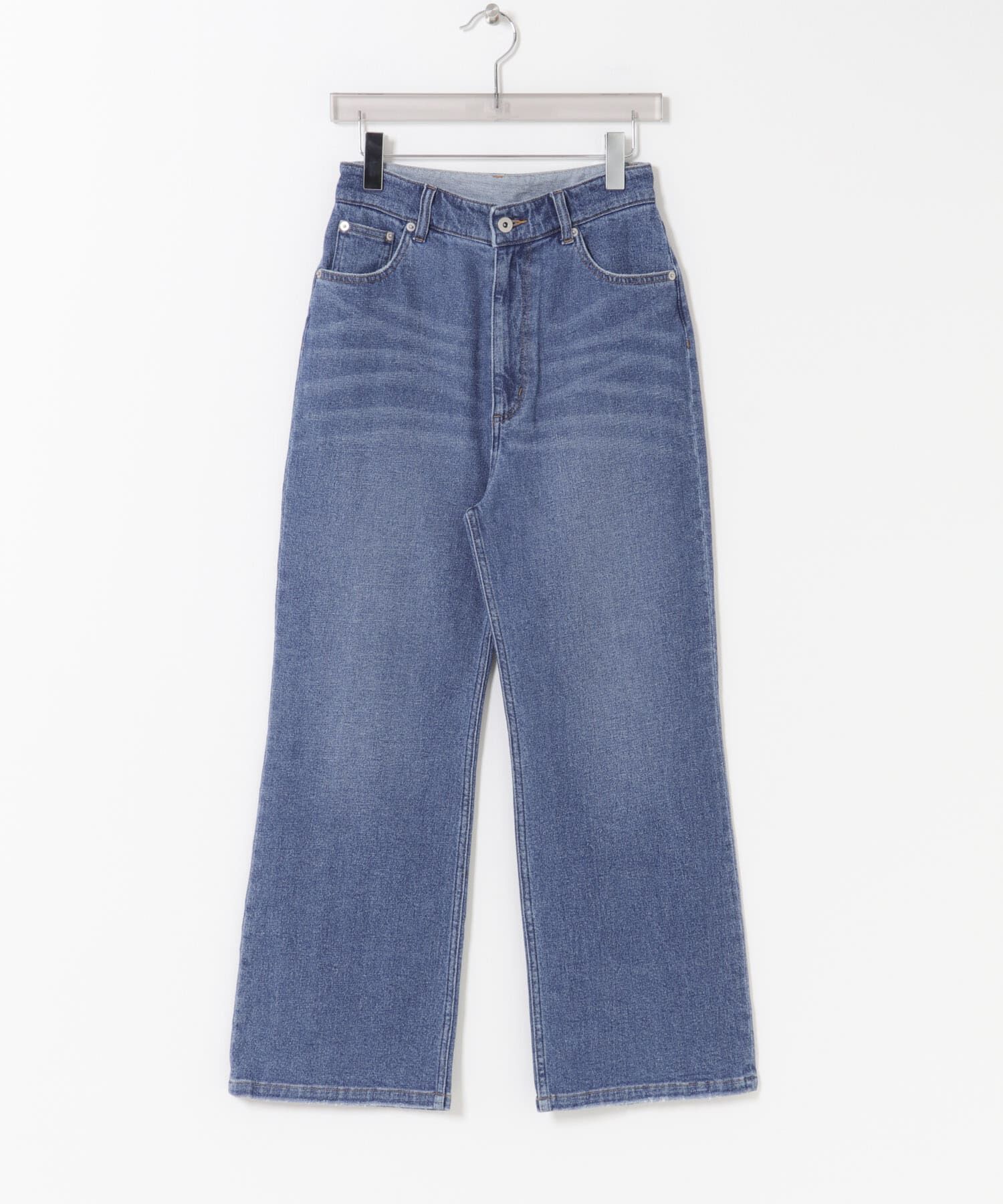 URBAN RESEARCH「『3サイズ展開』綿麻デニムストレートパンツ」|デニム|