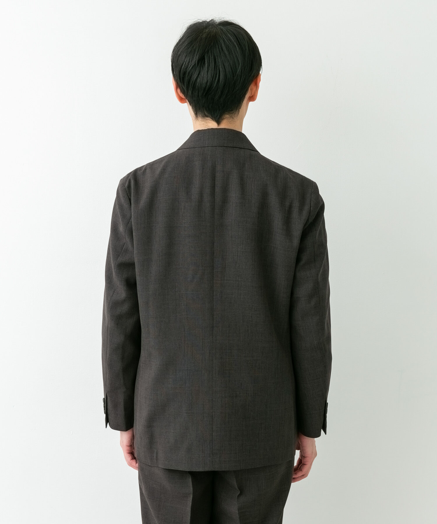 URBAN RESEARCH DOORS「LIFE STYLE TAILOR　ウーリーノグレンチェックダブルジャケット」|その他|
