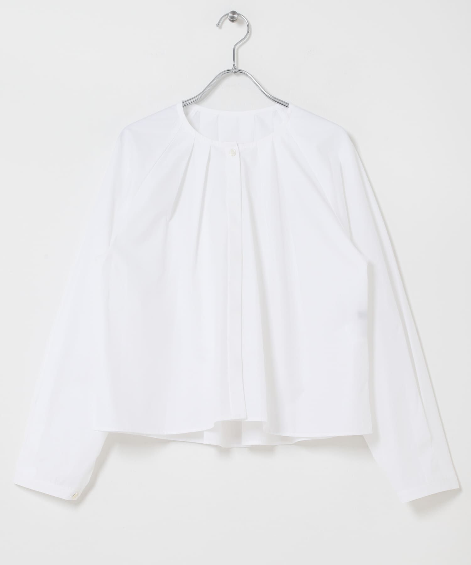 URBAN RESEARCH ROSSO「タックボリュームショートシャツブラウス」|シャツ・ブラウス|