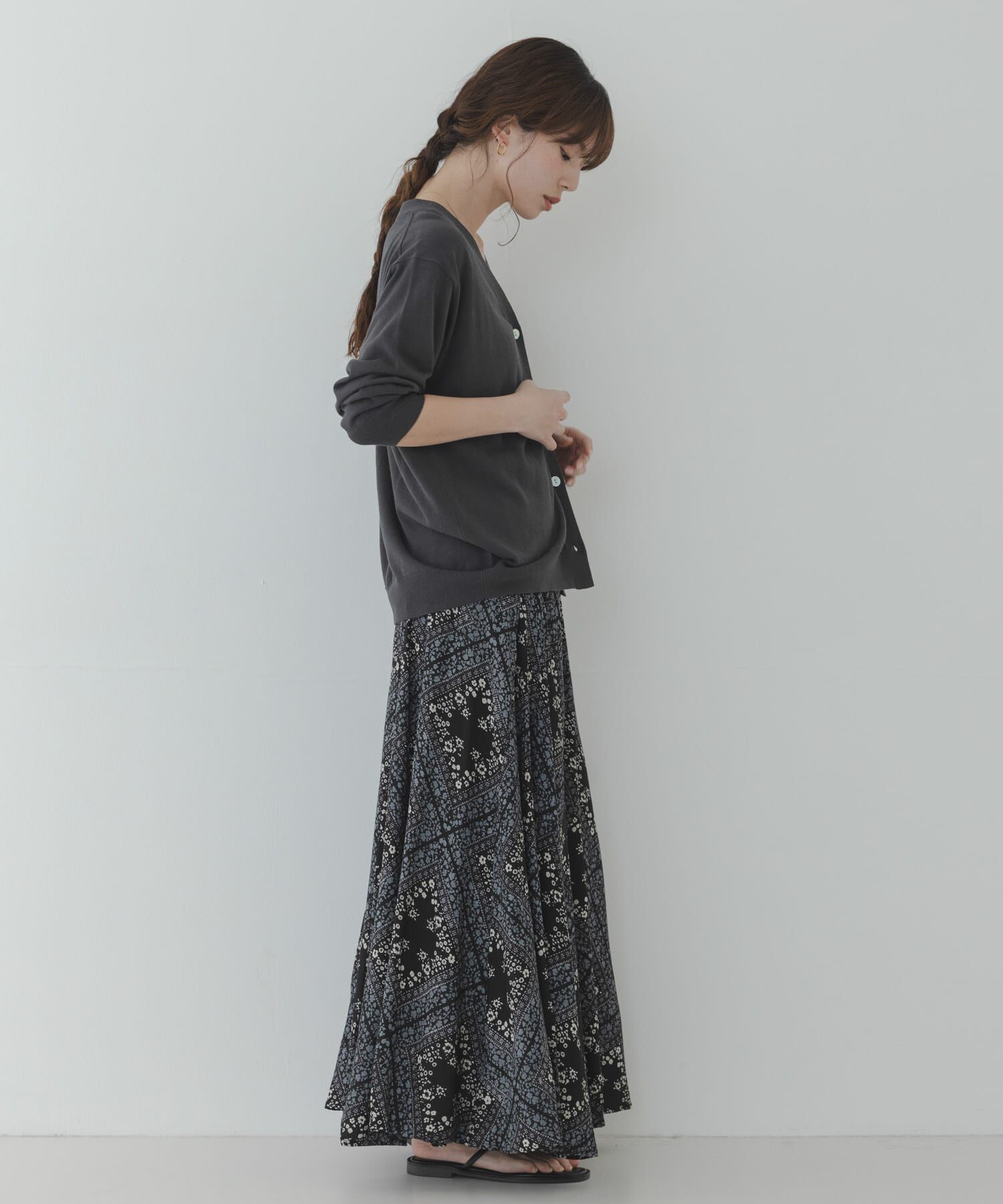 Sonny Label 「『WEB限定』クールミストミディカーディガン」|ニット・セーター|