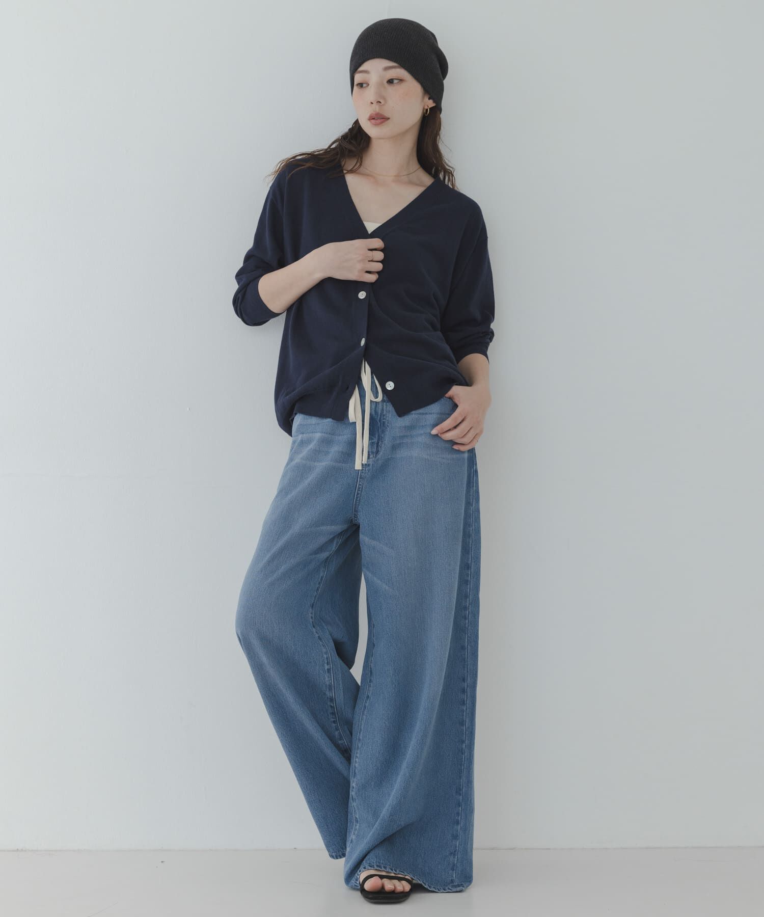 Sonny Label 「『WEB限定』クールミストミディカーディガン」|ニット・セーター|