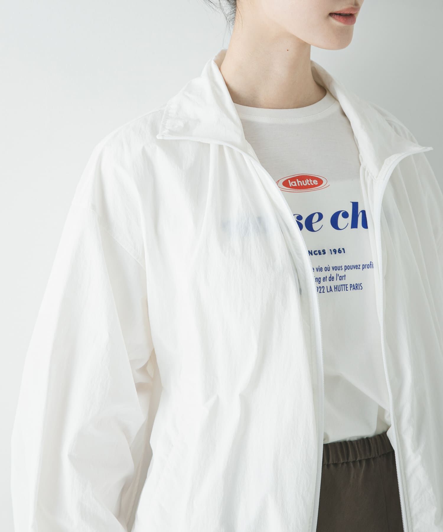 URBAN RESEARCH「撥水ナイロンギャザーブルゾン」|ブルゾン・スタジャン|