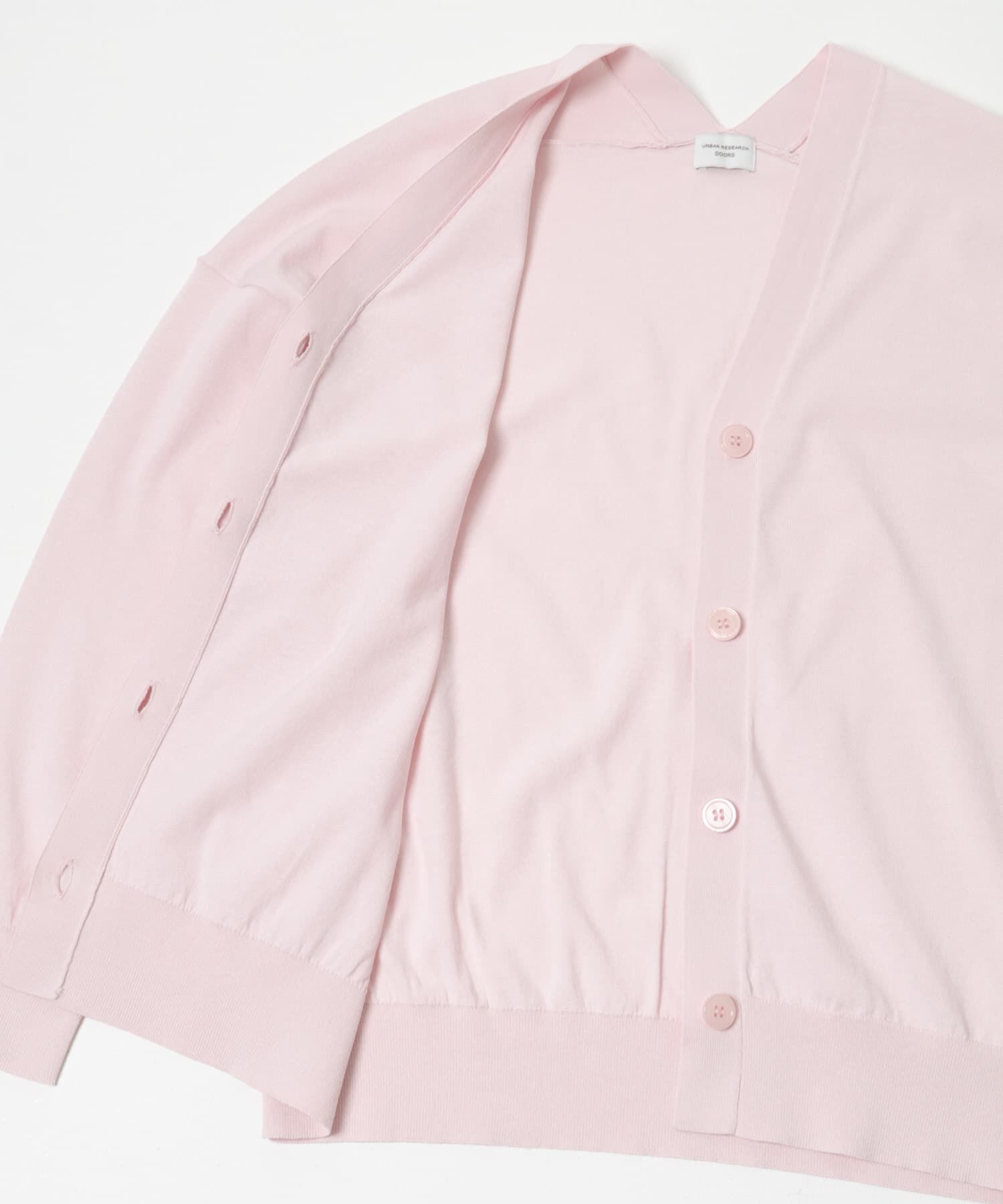 URBAN RESEARCH DOORS「『UR TECH』サマシェアニットカーディガン」|カーディガン|