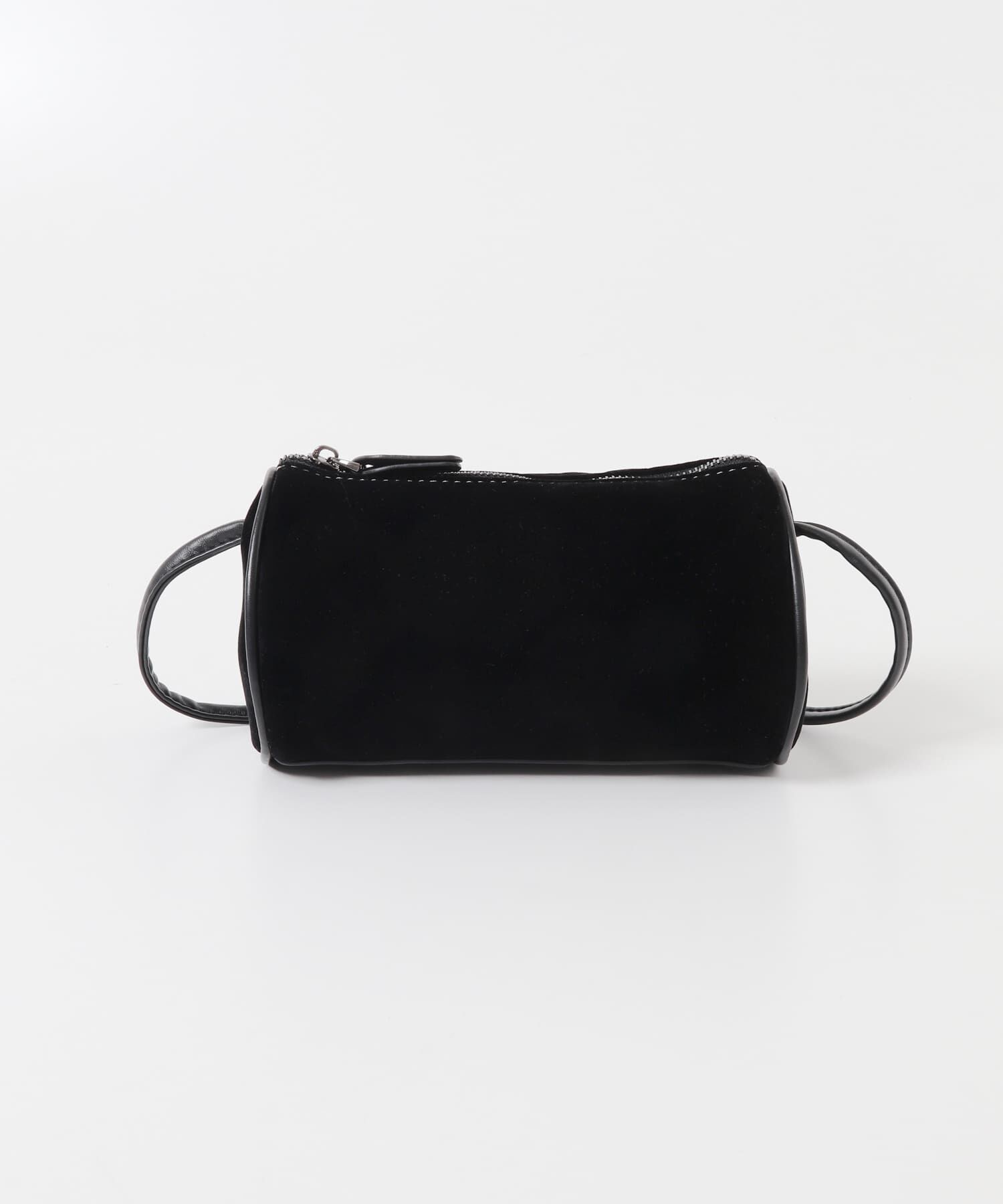  「ステッチデザインベロアミニBAG」|ショルダー・メッセンジャー|