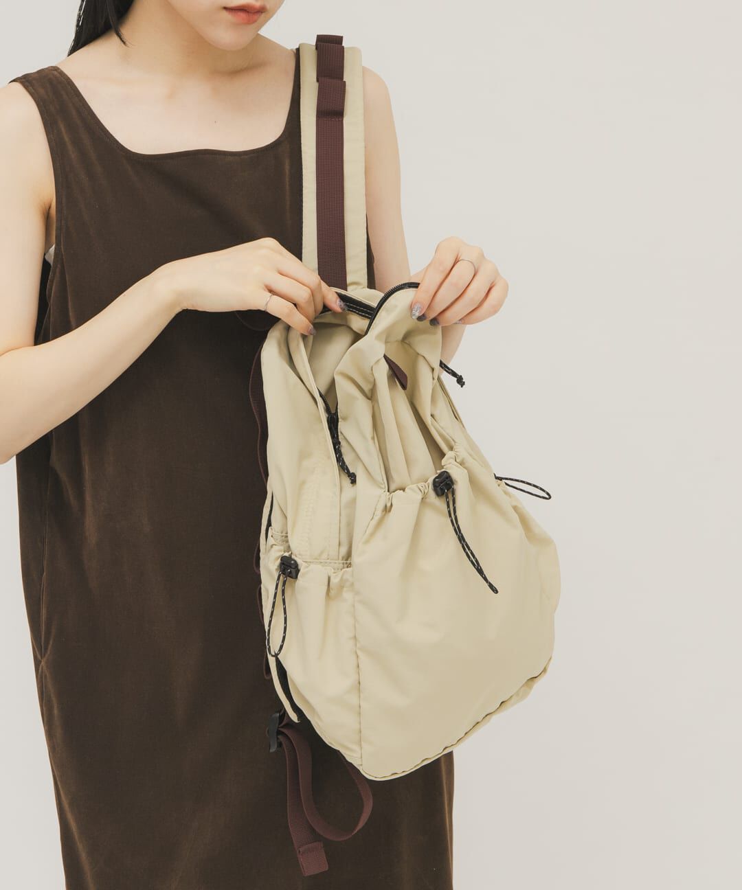  「アウトポケットナイロンバックパック」|その他|