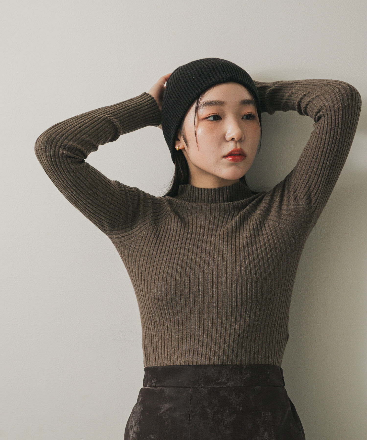 SENSE OF PLACE by URBAN RESEARCH「『一部WEB限定カラー』『毛玉防止』ストレッチリブハイネックセーター」|ニット・セーター|