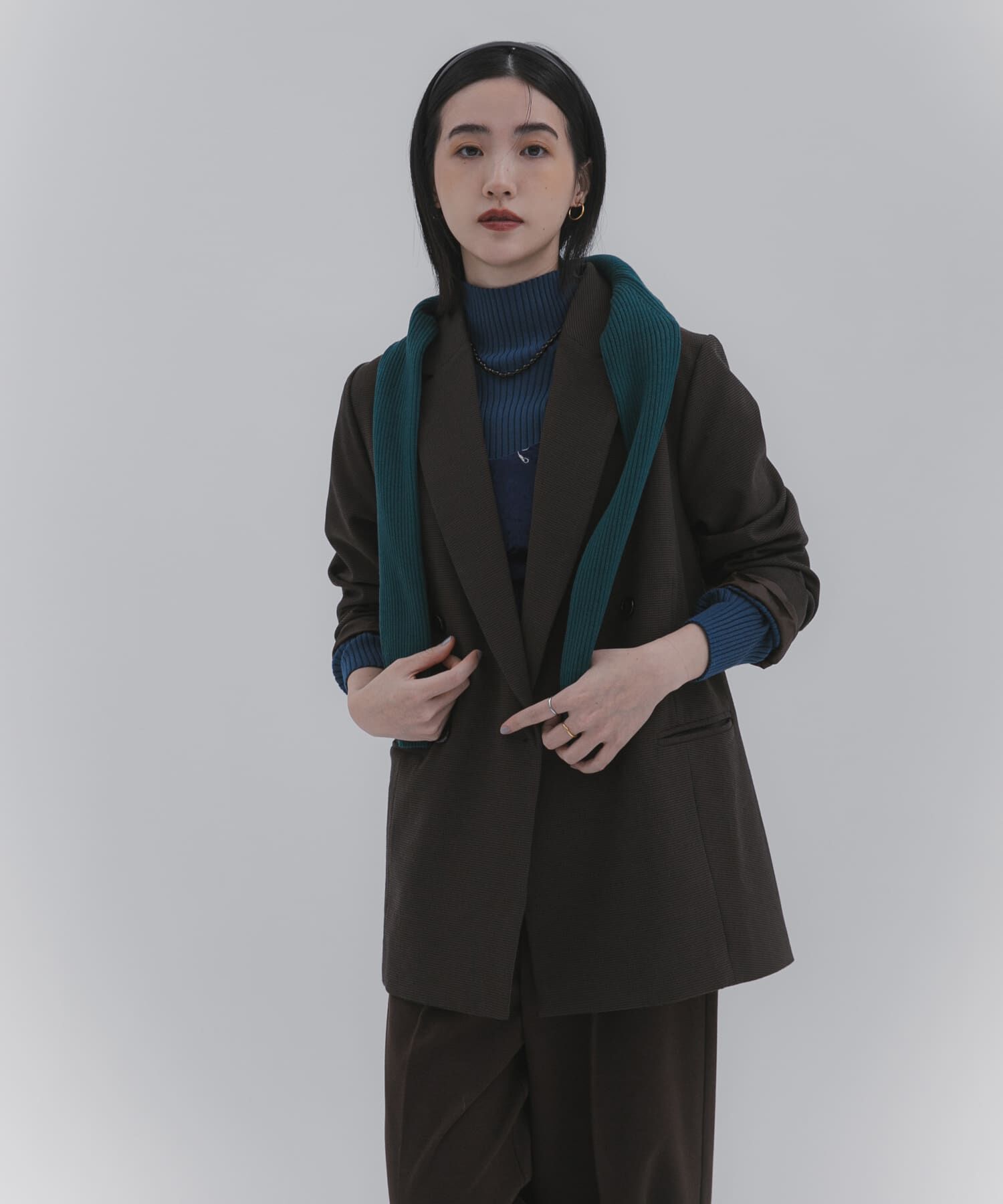 SENSE OF PLACE by URBAN RESEARCH「『一部WEB限定カラー』『毛玉防止』ストレッチリブハイネックセーター」|ニット・セーター|