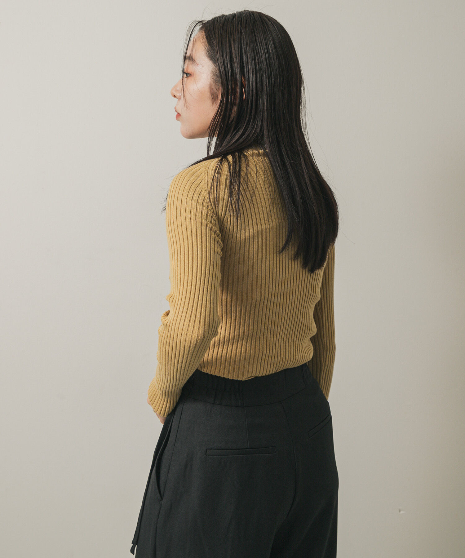 SENSE OF PLACE by URBAN RESEARCH「『一部WEB限定カラー』『毛玉防止』ストレッチリブハイネックセーター」|ニット・セーター|