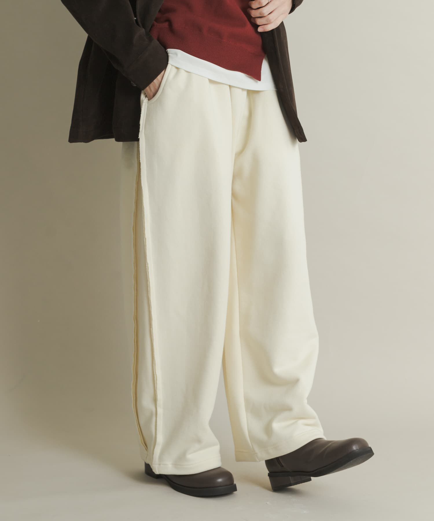 SENSE OF PLACE by URBAN RESEARCH「スウェットタックワイドパンツ」|その他|