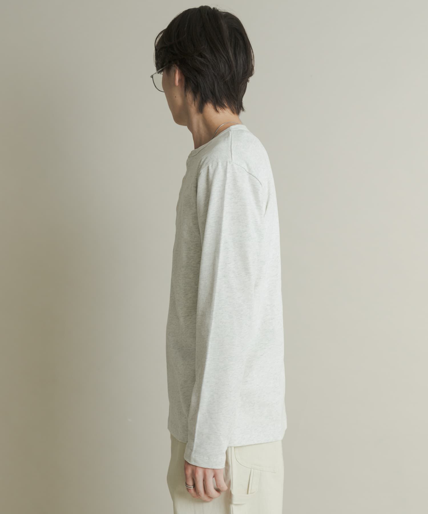 SENSE OF PLACE by URBAN RESEARCH「ヘンリーネックロングTシャツ」|Tシャツ・カットソー|