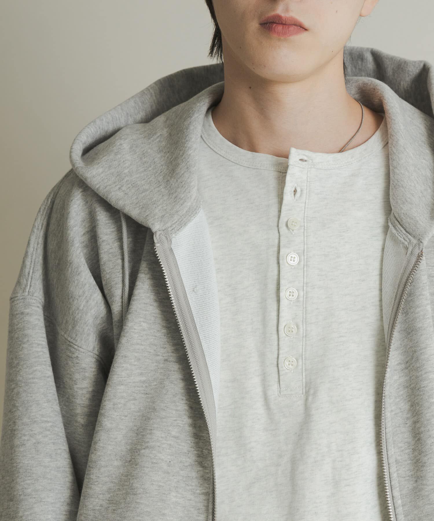 SENSE OF PLACE by URBAN RESEARCH「ヘンリーネックロングTシャツ」|Tシャツ・カットソー|