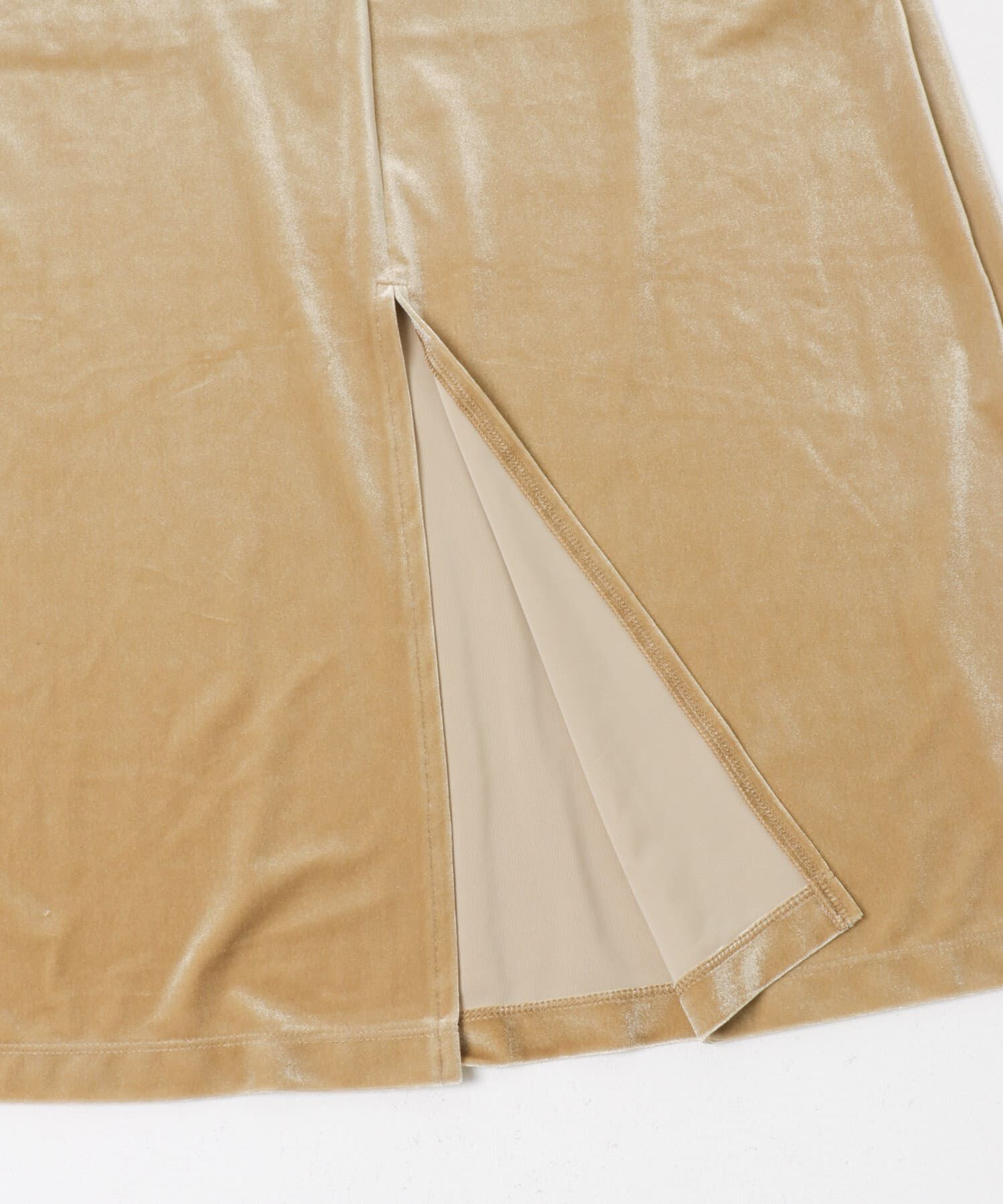 SENSE OF PLACE by URBAN RESEARCH「『TALLサイズ/WEB限定』ベロアナロースカート」|スカート|