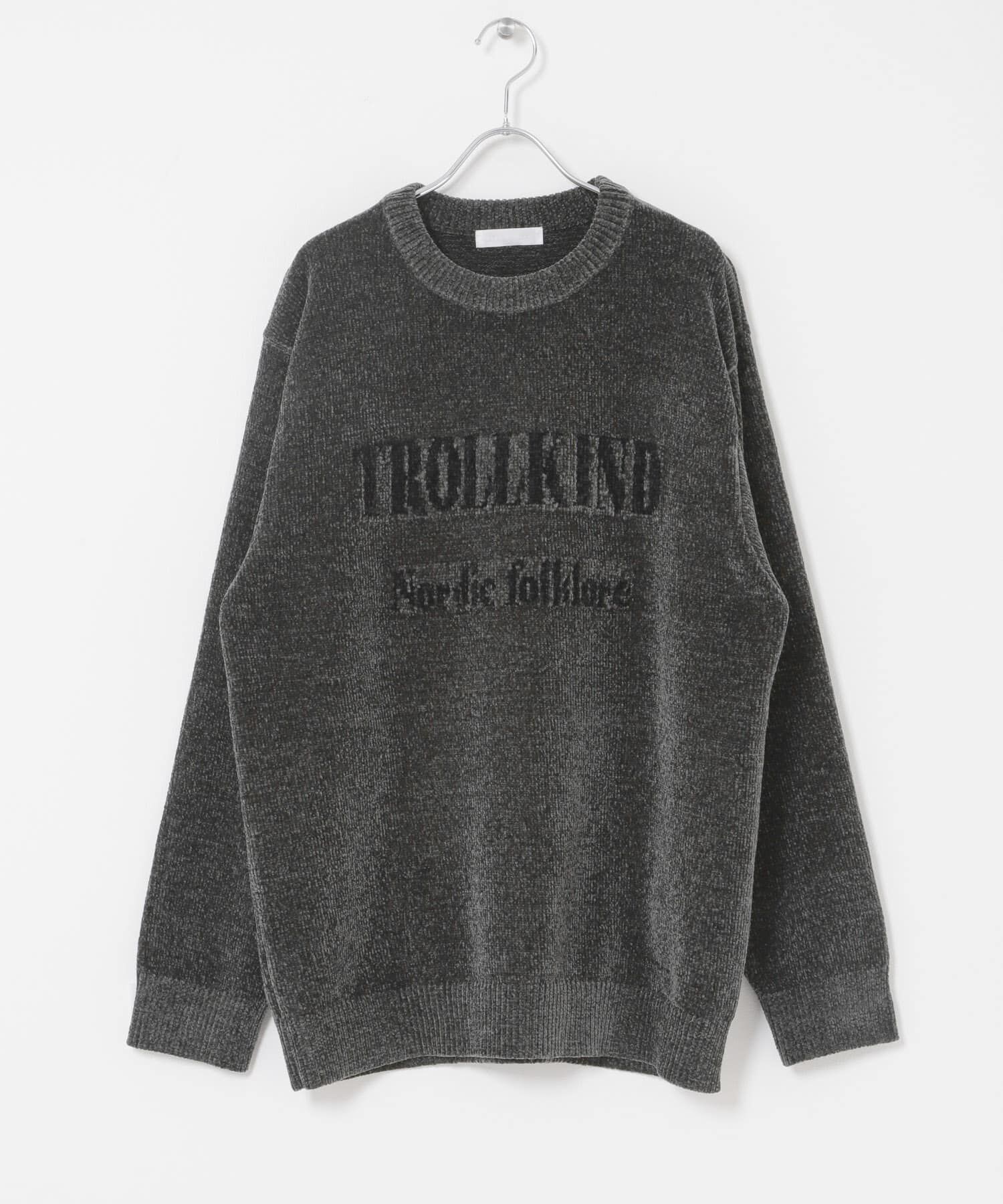 SENSE OF PLACE by URBAN RESEARCH「『洗濯可』モールロゴグラフィックニット」|ニット・セーター|