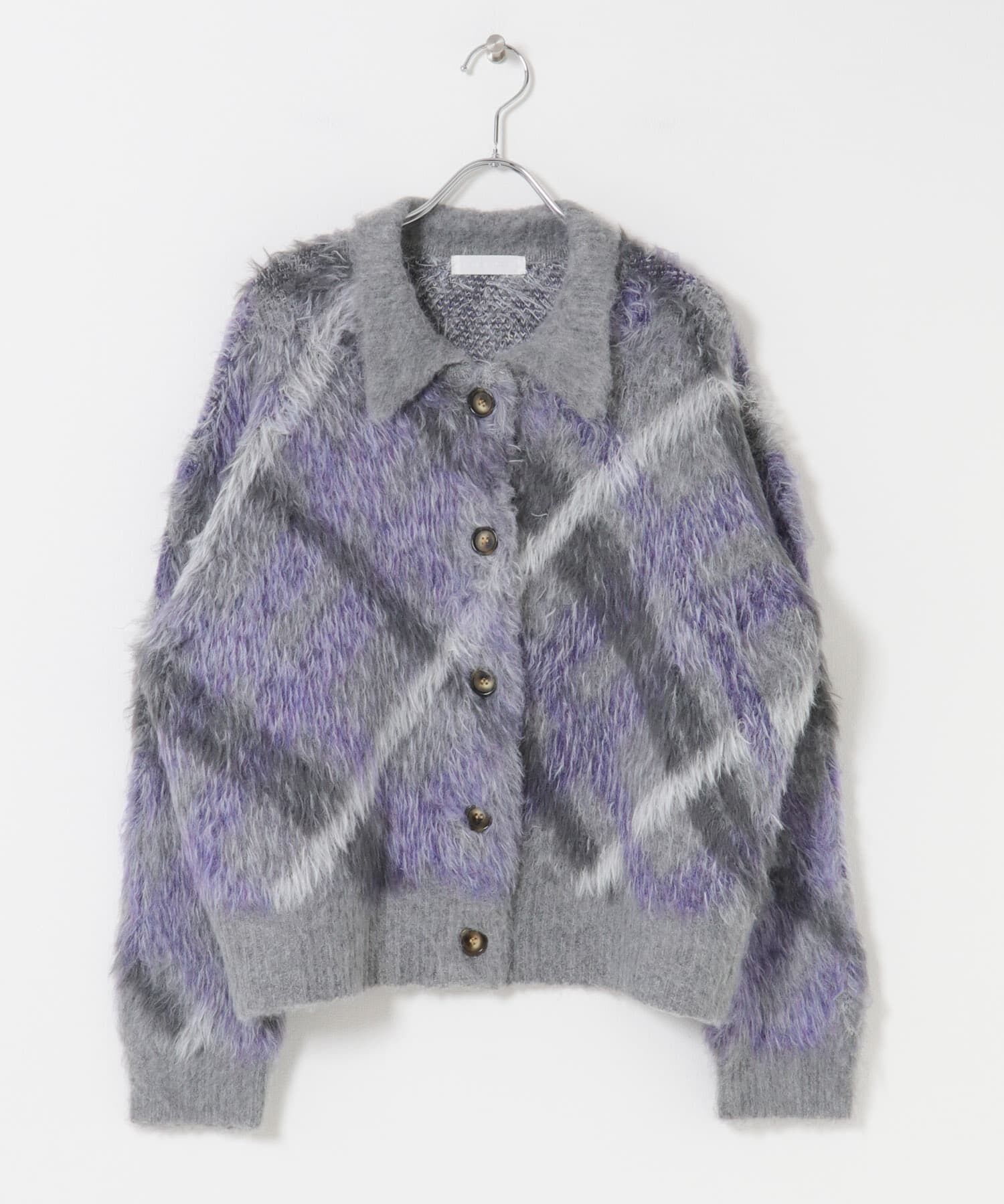 SENSE OF PLACE by URBAN RESEARCH「『洗濯可』エリツキチェックカーディガン」|カーディガン|