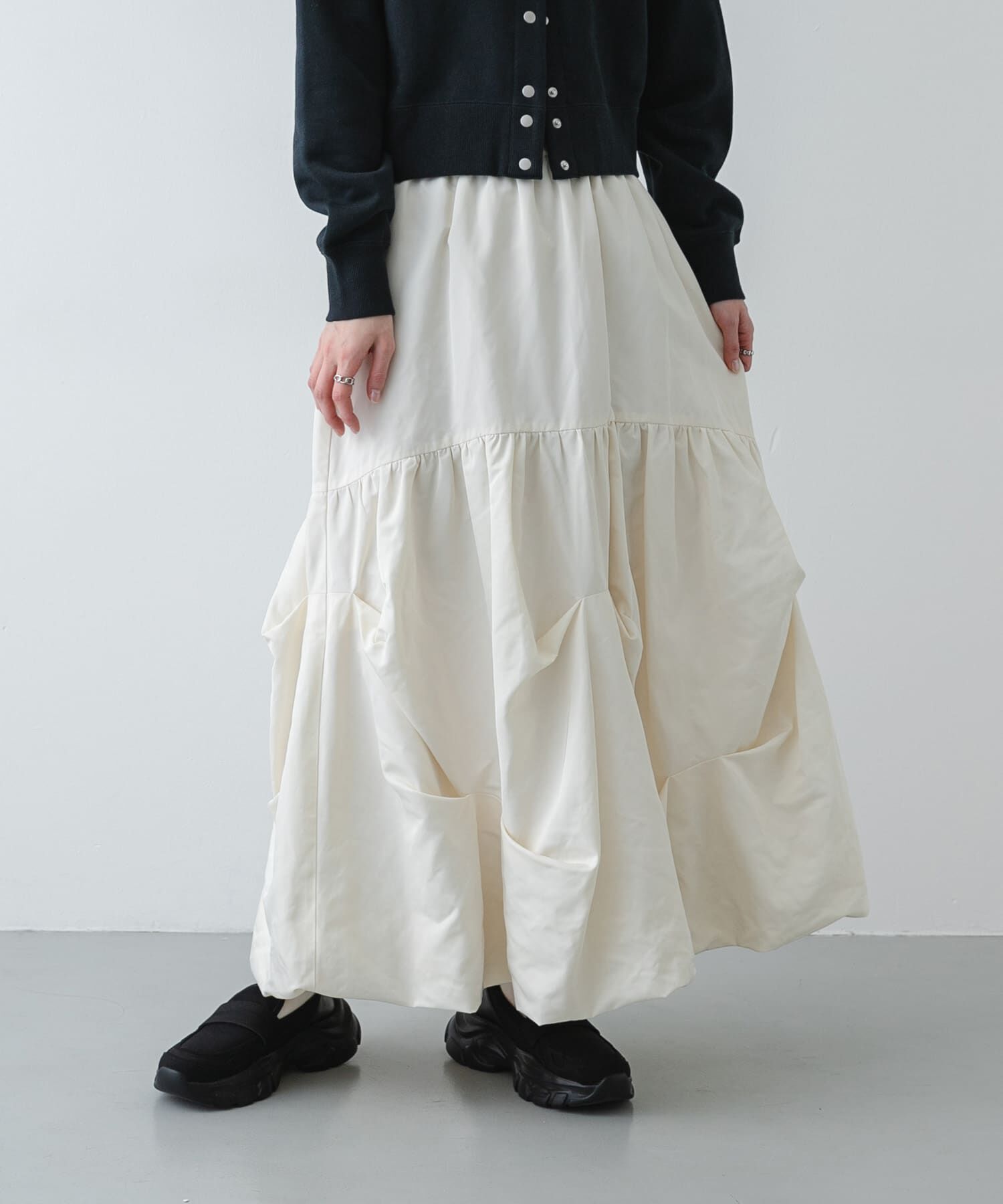 SENSE OF PLACE by URBAN RESEARCH「タックバルーンスカート」|スカート|
