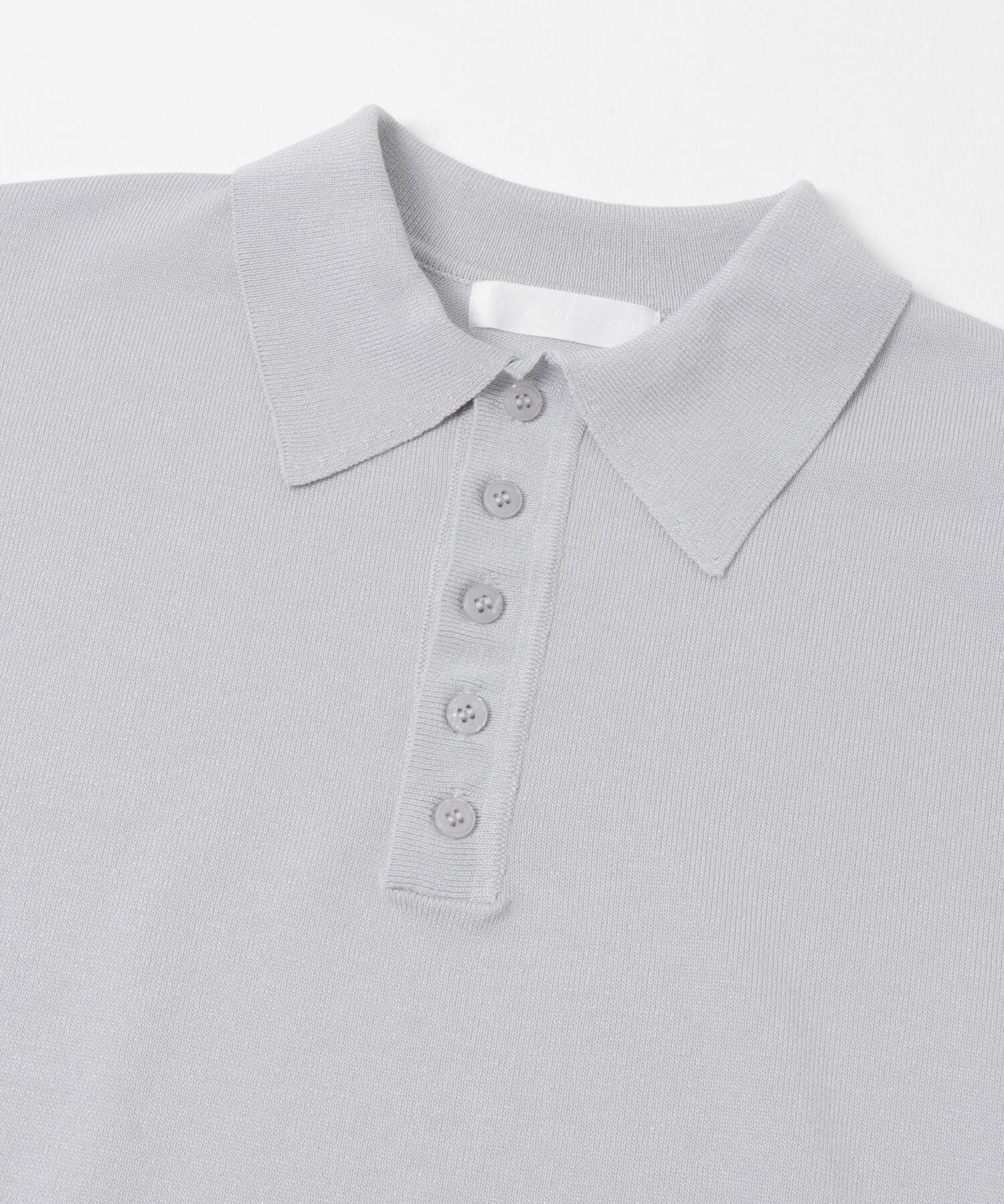 SENSE OF PLACE by URBAN RESEARCH「『洗濯可/防花粉』SKINProofニットポロシャツ」|ニット・セーター|