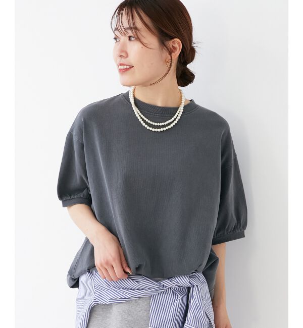  「STAR&STRIPE  ベーシックリブT」|Tシャツ・カットソー|Ｃ／グレー