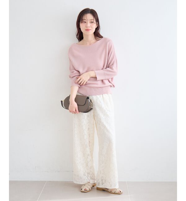  「2wayドルマンニット」|ニット・セーター|