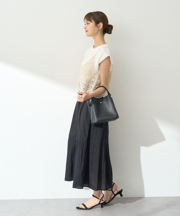 earth music&ecology「クリンクルスカート」|フレア|