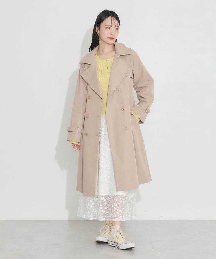 earth music&ecology「ベーシックトレンチコート」|トレンチコート|