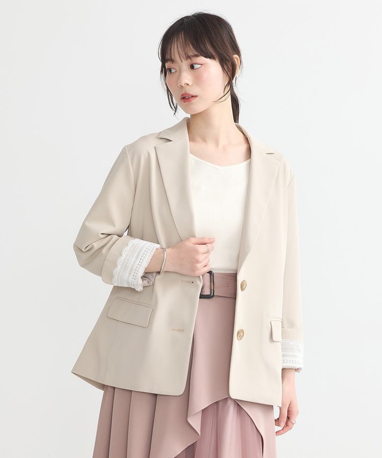 earth music&ecology「シングルテーラードジャケット」|テーラードジャケット|