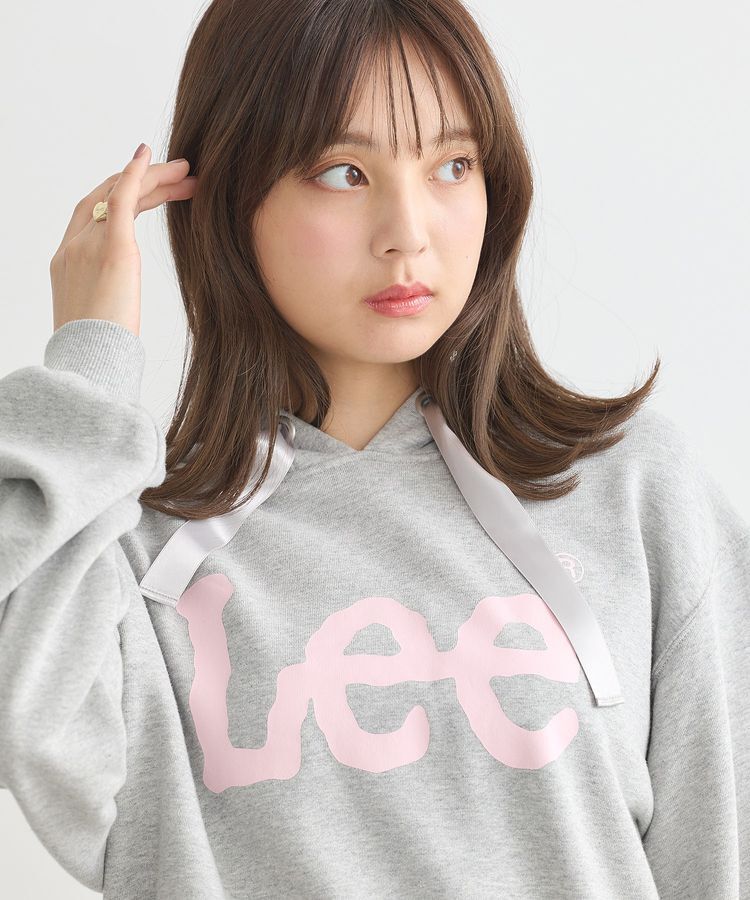 earth music&ecology「Lee&times;e.m.a.eショート丈パーカー」|スウェット・ジャージ|