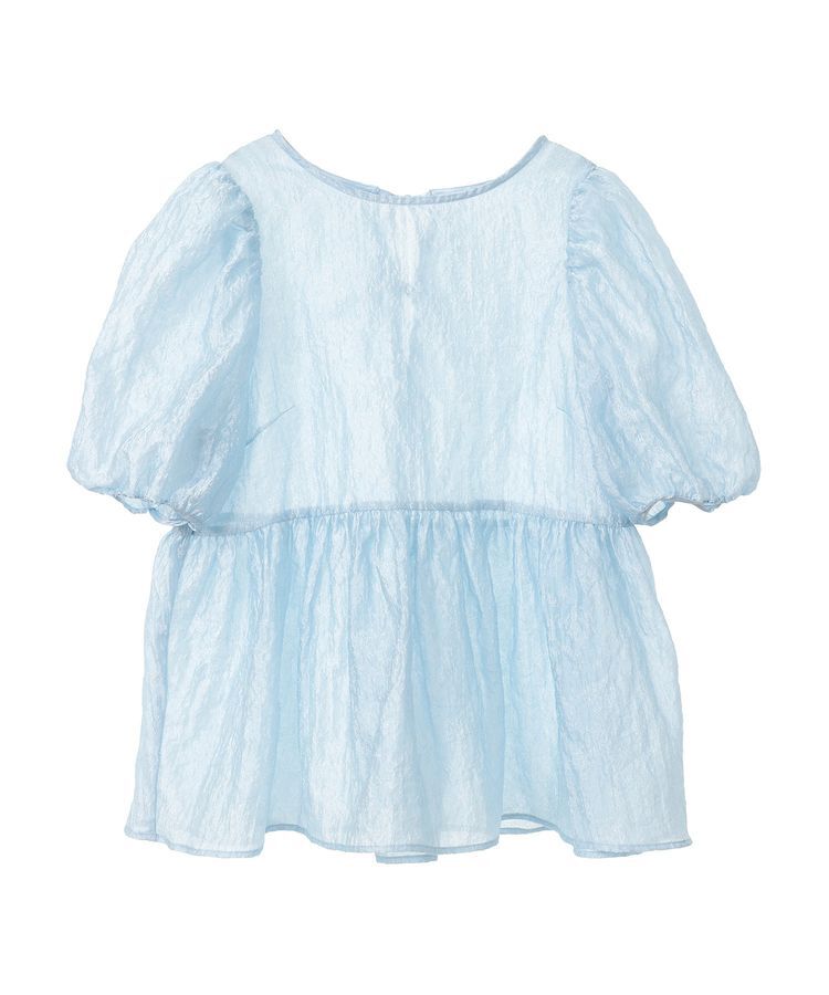 earth music&ecology「シアージャガードペプラムチュニック」|チュニック|