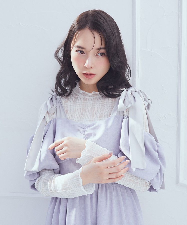 earth music&ecology「シアーチェックプルオーバー」|Tシャツ・カットソー|