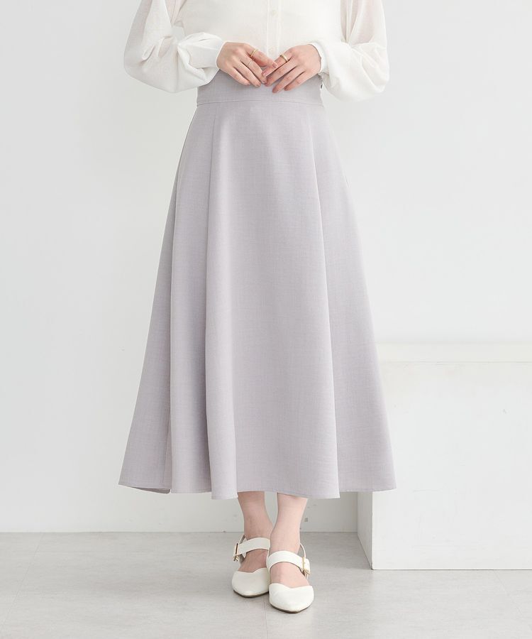 earth music&ecology「バックレースアップスカート」|フレア|