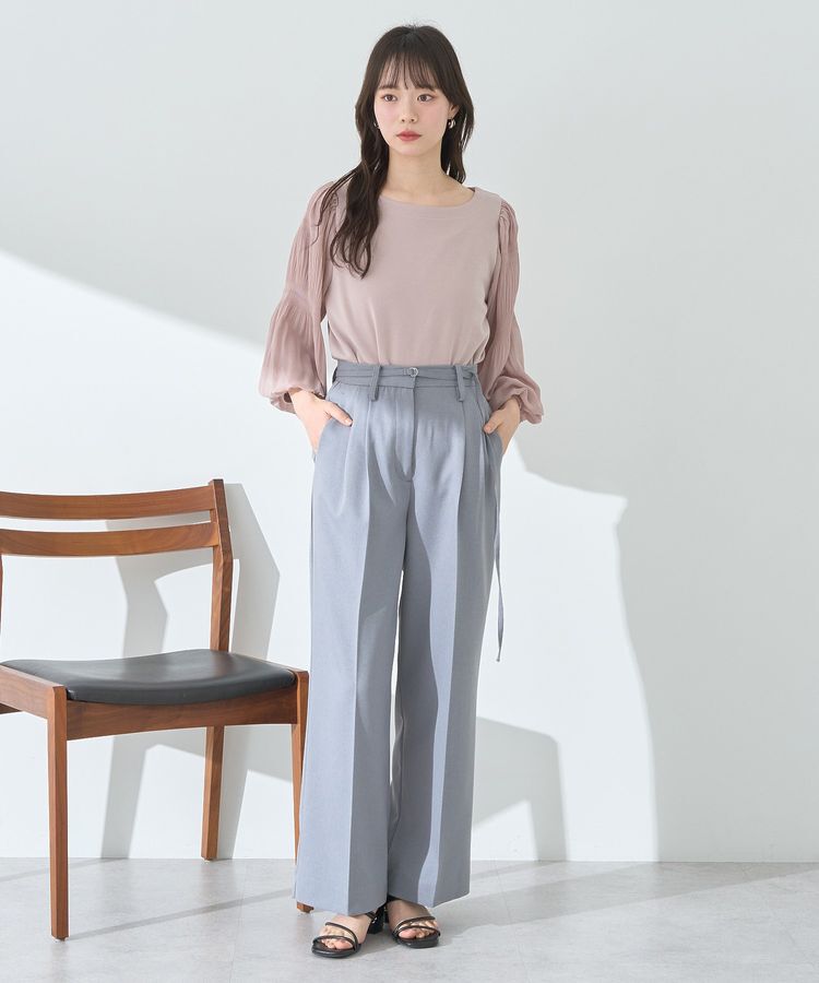 earth music&ecology「マジョリカプリーツプルオーバー」|Tシャツ・カットソー|