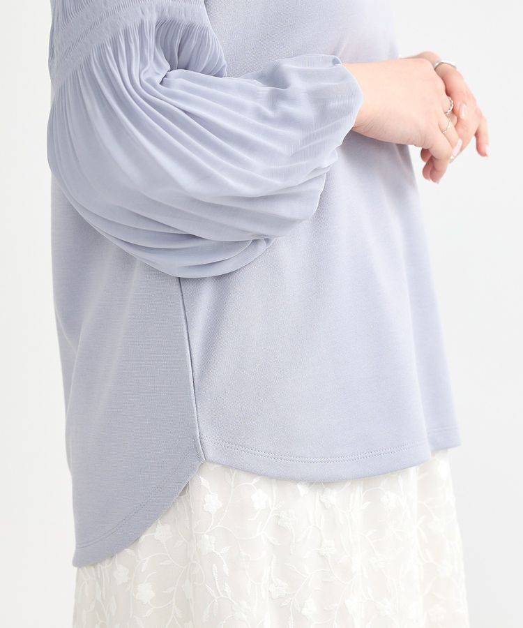 earth music&ecology「マジョリカプリーツプルオーバー」|Tシャツ・カットソー|