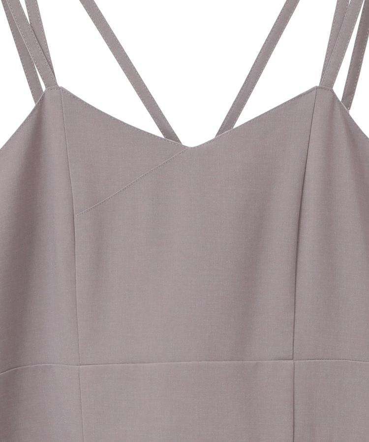 earth music&ecology「サイドリボンラップ風キャミワンピース」|ワンピース|