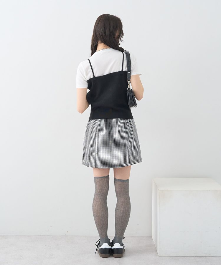 earth music&ecology「SET2点コンパクトTEE＋マルチwayニットビスチェ」|Tシャツ・カットソー|