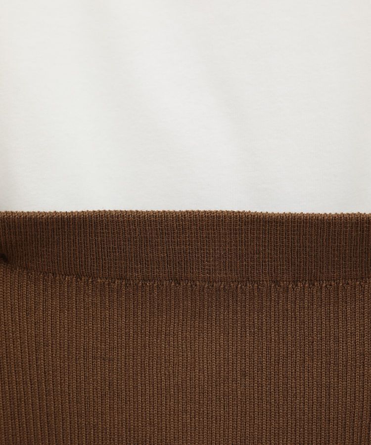 earth music&ecology「SET2点コンパクトTEE＋マルチwayニットビスチェ」|Tシャツ・カットソー|