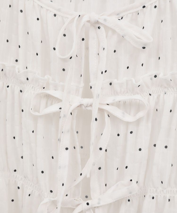 earth music&ecology「レースティアードシャーリングブラウス」|シャツ・ブラウス|