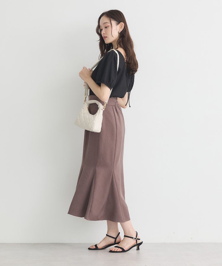 earth music&ecology「マルチウェイ配色リボンカットプルオーバー」|Tシャツ・カットソー|