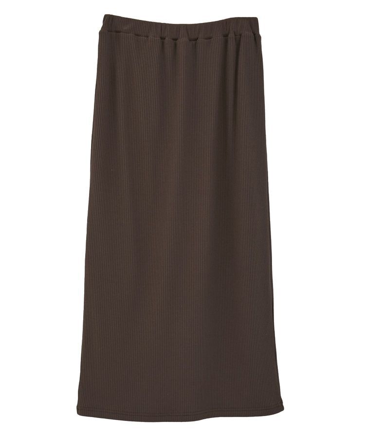 earth music&ecology「カットリブナロースカート」|タイト|