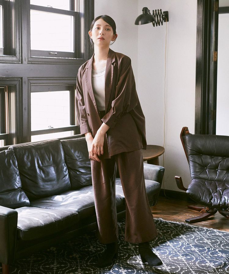 earth music&ecology「配色レイヤードタンクトップ」|キャミソール|