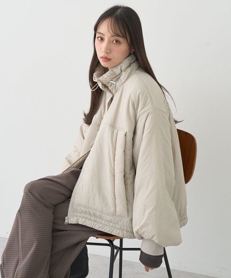 earth music&ecology「モンスターコート」|ブルゾン・スタジャン|