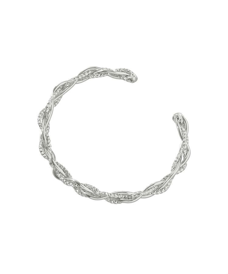 earth music&ecology「ウェイビーメタルバングル」|ブレスレット・バングル|