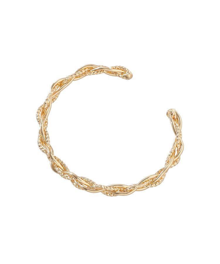 earth music&ecology「ウェイビーメタルバングル」|ブレスレット・バングル|