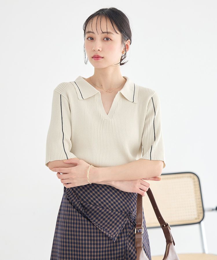 earth music&ecology「ウェイビーメタルバングル」|ブレスレット・バングル|