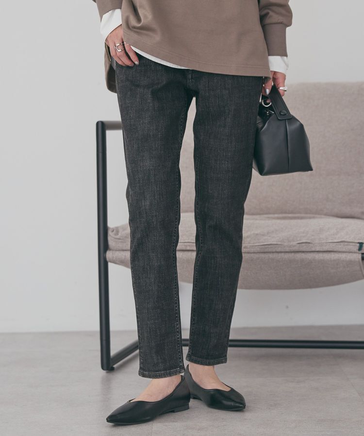 AMERICAN HOLIC「テーパードデニム」|デニム|Black