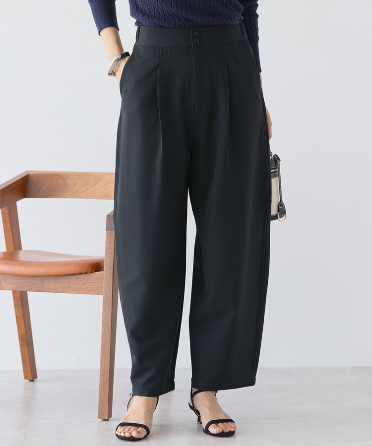 AMERICAN HOLIC「カーブスラックスパンツ」|その他|Black