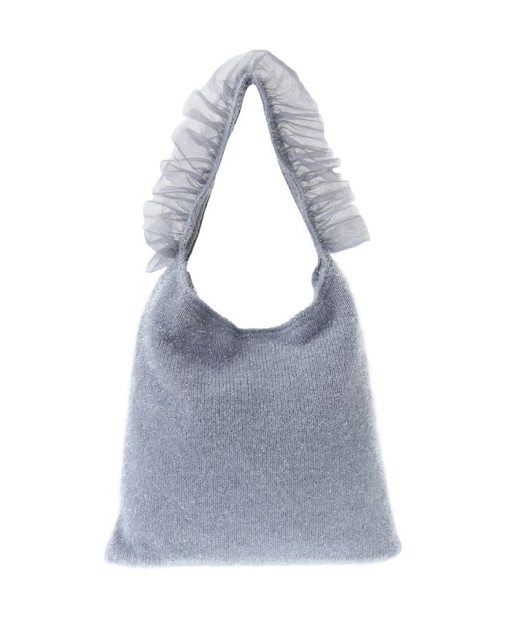 Green Parks「・QUON フリルニットワンショルダー」|ショルダー・メッセンジャー|