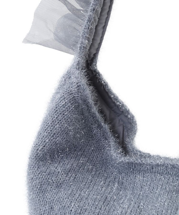 Green Parks「・QUON フリルニットワンショルダー」|ショルダー・メッセンジャー|