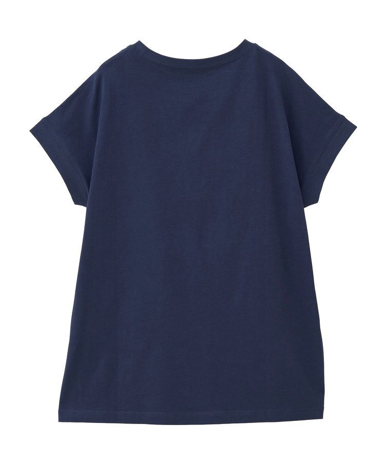 Green Parks「フレンチスリーブ筆記体ロゴチュニック」|チュニック|